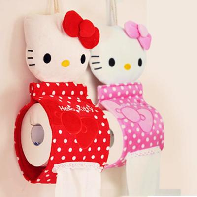 Hot sales Kawaii Cat face Home Bathroom Tissue Case Box Container Towel Napkin Papers BAG Holder BOX Case Pouch Tissue box