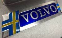 เพจโลโก้อลูบาง วอลโว่ แต่งคอนโซลภายในหรือภายนอกก็ได้ ขนาด 9 * 2 cm Volvo Sweden R Design 3D Badge Metal Blue Emlem Logo XC60 XC90 XC40 V40 V60 26