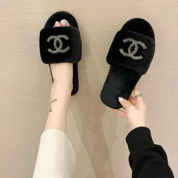 Chanel home slippers hot sale