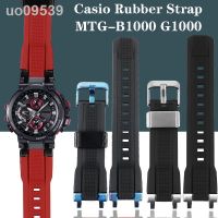 ดั้งเดิม2023☞สายนาฬิกาข้อมือซิลิโคนสำหรับ Casio G-SHOCK สายนาฬิกา MTGB1000 G1000สายสายนาฬิกายางกีฬาผู้ชายมีพอร์ตเว้า