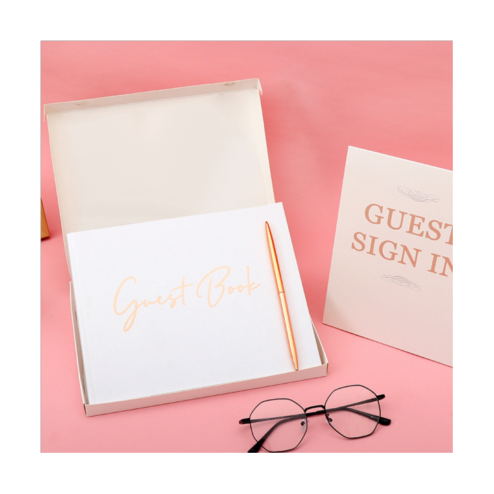 hen-party-guest-book-wedding-books-white-amp-rose-gold-for-guests-to-sign-baby-shower-sign-in-guest-book-with-pen