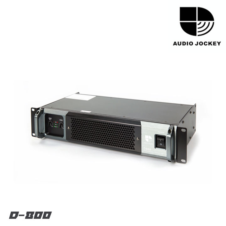 a-amp-j-audio-jookey-d-800-เพาเวอร์แอมป์-2-ch-คลาส-d-กำลังขับ-800x2-สวิทชิ่งซัพพลาย-ให้กำลังปานกลาง-เหมาะสำหรับตู้มิดไฮ-รับประกัน-1-ปีเต็ม