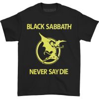 Hot sale Black SABBATH Band T-shirt Yellow Devil Official Merchandise T-Shirts - Adult T-Shirts - Mens T-Shirts  Adult clothes