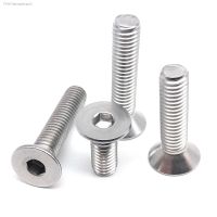 ☄ M1.6 M2 M2.5 M3 M4 M5 M6 M8 304 A2 Stainless Steel DIN7991 Hexagon Hex Socket Head Flat Countersunk Allen Bolt Screw