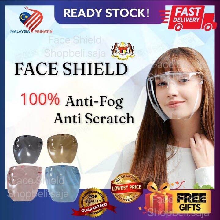 New Ship Now KL FREE GIFT 🚀Reusable Hard Face shield adult Full face-Comfy Light Weight-100 Anti Fog Saliva Eye Protect | Lazada New Ship Now KL FREE GIFT 🚀Reusable Hard Face shield adult Full face-Comfy Light Weight-100 Anti Fog Saliva Eye Protect | Lazada