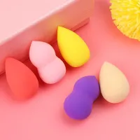 Mini Beauty Egg Wet and Dry Puff 20*30mm Random Color