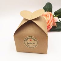 20pcs/lot Kraft Wedding Party Favors Gift Boxes Blank Chocolates/Cake/Handmade Food/Candy Box 8*8*8.5cm Paper Storage Boxes Tapestries Hangings
