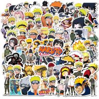 10/50/100pcs Japan Anime Naruto Sticker Pack Graffiti Suitcase Laptop Car Waterproof Cartoon Stickers Decal Children Toy Gift