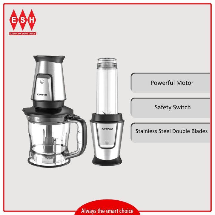 Khind BLC129 500W Multi Blender Chopper ESH Lazada