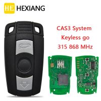 JHTJHNDTGFJHND เขา Xiang สมาร์ทรถสำหรับ BMW 3 5 Series X5 X6 Z4 E70 CAS3ระบบ ID46ชิป315Mhz 868Mhz Keyless Promixity การ์ด