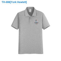 ❄ York Hewlett China games lapel Polo shirt referee coaches work clothes custom mens and womens short sleeve T-shirt