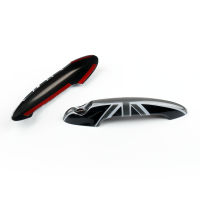 Artudatech Union Jack UK Flag Checkered Door Handle Cover สำหรับ Mini Cooper R50 R52 R53 R55อุปกรณ์เสริม