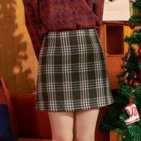 CHRISTMAS SKIRT ?? ( Instock พร้อมเฉพาะบางไซส์ รบกวนสอบถามก่อนสั่งซื้อ )