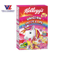 Kelloggs Unicorn Froot Loops 300g เคลล็อกส์ ฟรูตลูปส์ อาหารเช้า ซีเรียลธัญพืช