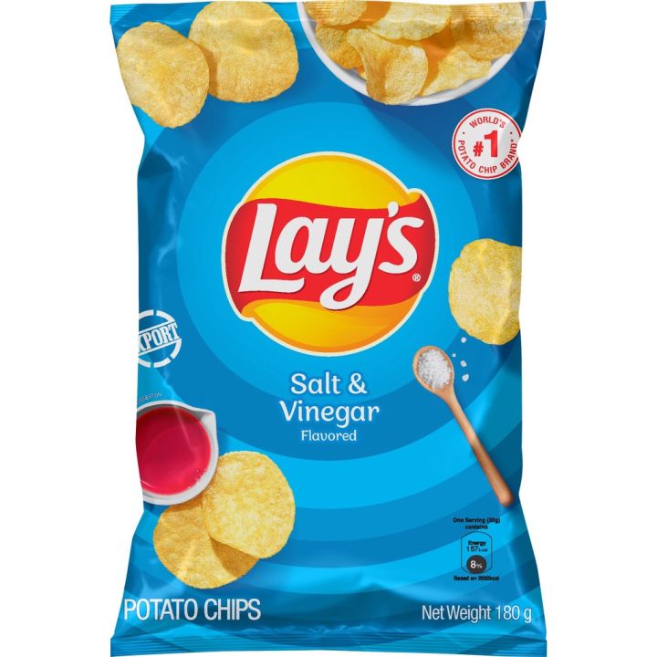 Lay's Salt & Vinegar 170g | Lazada