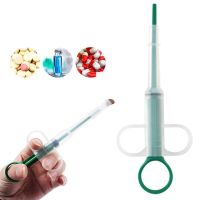 ℗▪❏ Pet Dog Cat Tablet Pill Gun Piller Push Dispenser Medicine Water Syringes Feed Convenient Durable Pet Accessory Medicine Syringe