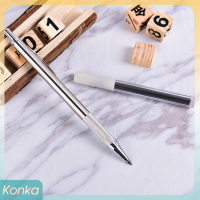 ✨ Konka 1ชุด3.0mm HB ผู้ถือตะกั่ว Automatic Mechanical pencil 4นำเติมเงินใหม่