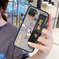 UCUC เคสโทรศัพท์เคสสำหรับ Realme Narzo 20 /Realme Narzo 30A กรณีการ์ตูนอะนิเมะกันกระแทก Frosted กลับนุ่มขอบฝาครอบเลนส์ป้องกันเลนส์ Ultra Thin (สายรัดข้อมือ) เคสโทรศัพท์