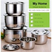 Bộ nồi inox My Home 5 món dùng
