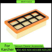 แผ่นกรอง HEPA สำหรับ Karcher AD2 AD3 AD4 AD3.000 AD3.200หุ่นยนต์เครื่องดูดฝุ่นกรองอุปกรณ์ทดแทนหมายเลขชิ้นส่วน6.415-953.0