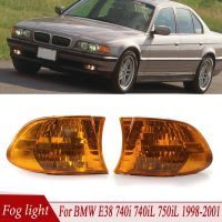 Corner Light Front Turn Signal Lamp Light Amber Lens For BMW E38 740i 740iL 750iL 1998 1999 2000 2001 63138379107 63138379108