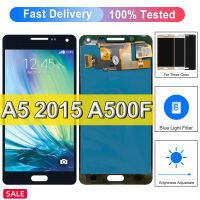 A500 LCD สำหรับ Samsung Galaxy A5 2015จอแสดงผล LCD Touch Digitizer Assembly สำหรับ SM-A500F A500M ปรับความสว่าง