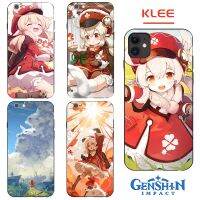 [COD+ READY STOCK]Klee stickers gift 原神 mobile phone case Genshin impact game Figure action silhouette tempered glass/liquid silicone phone shell applicable to more than 200 mobile phone models iphone 12 case