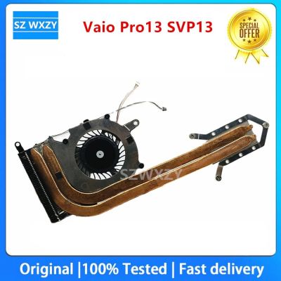 For Sony Vaio Pro13 SVP13 SVP132 SVP132A Laptop Radiator Cooler Cooling Heatsink FAN 300-0001-2755 UDQFVSR01DF0