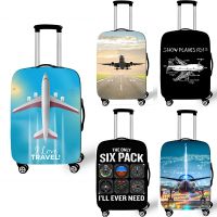 Aerospace Engineering Airplanes Luggage Cover Travel Accessories How Planes Fly Suitcase Cover Anti-dust Trolley Case Covers