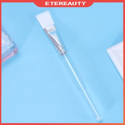 ETEREAUTY 1ชิ้นมืออาชีพแปรงใสก้านสังเคราะห์ Applicator แปรงสำหรับการประยุกต์ใช้หรือ DIY (ถุงสีชมพู)