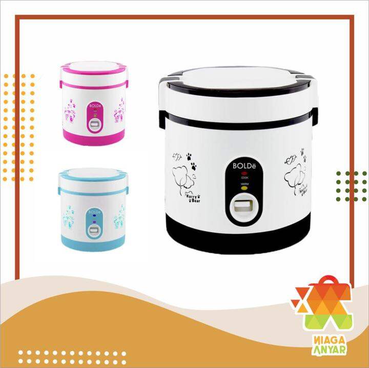 NA BOLDE Super Cook Titanium Eco / Rice Cooker Mini 0,6 Liter 3 in 1 ...