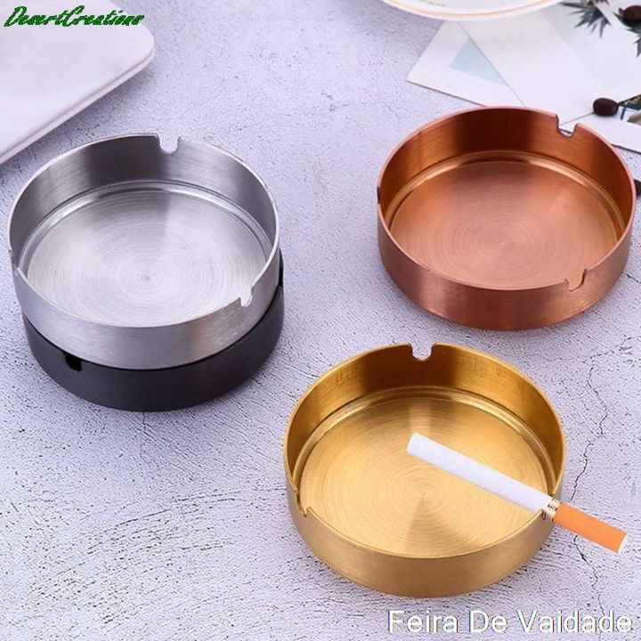 1pc-stainless-steel-gold-plated-ashtray-ashtray-ash-tray-rest-holder-home-practical-accessories