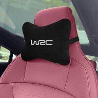 WRC Logo Headrest Neck Pillow Car Accessories For Suzuki Volvo Skoda Ssangyong VW Tesla Smart Seat Subaru SAAB Trumpchi Vauxhall