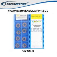 RDMW1204MOT-BM GA4230*10pcs Carbide Inserts R6 Blades for Milling/Turning Tools can for Steel