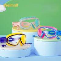 Factory Direct Sales Childrens Swimming Waterproof Anti-fog Large Frame Swimming Goggles Professional Equipment Wholesale Goggles