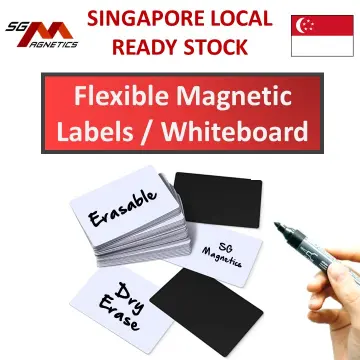 SG STOCK] Magnet Badge with Adhesive Tape - No Pin Strong Magnetic