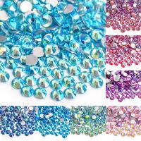 hotx【DT】 SS16 SS20 SS30 Glitter Rhinestone Non Hot Flat back Apparel for Fabric Garment