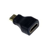 #20อะแดปเตอร์เชื่อมต่อมินิ HDMI Type C หญิงประเภท A เชื่อมต่ออะแดปเตอร์สำหรับ1080จุด3D ทีวีเชื่อมต่ออะแดปเตอร์