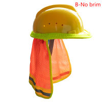 KingBe หมวกกันน็อคสำหรับคนงานก่อสร้างหมวกสะท้อนแสงหมวกกันแดดแบบแข็งสำหรับคนงานก่อสร้างในฤดูร้อน