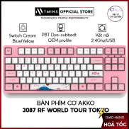 Akko 3087 RF world tour Tokyo mechanical keyboard dual-mode Akko SW v3