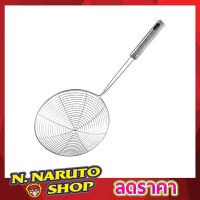 Colander stainless steel colander กระชอนสแตนเลส กระชอน กระชอนกรอง กระชอนตาถี่ กระชอนตักอาหาร กระชอนตักทอด เตนเลส กรองละเอียด ช้อนอาหาร  T0720