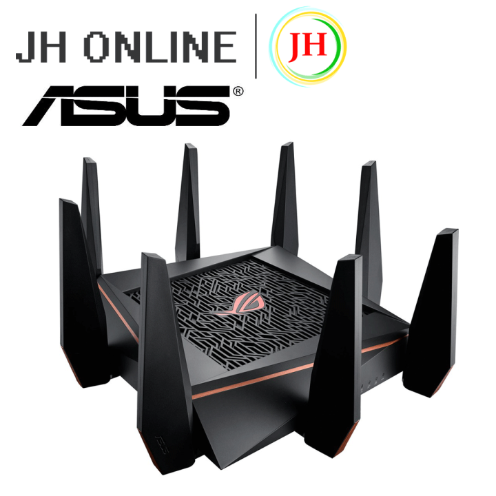 ASUS ROG Rapture GT-AC5300 AiMesh Tri-band WiFi Gaming Router GT AC5300 ...