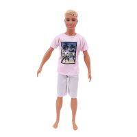 Ken Doll เสื้อผ้าทำด้วยมือของผู้ชายเครื่องแต่งกายตุ๊กตากางเกงเสื้อยืดลำลองสวมใส่ทุกวันรองเท้าเสื้อผ้าสำหรับ Barbiees ตุ๊กตา Ken เครื่องประดับ