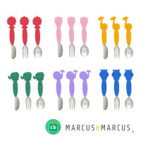 Marcus &amp; Marcus – ชุดช้อนส้อมมีดไม่มีคม สำหรับเด็ก Cutlery Set (3+)