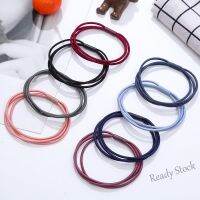 【Ready Stock】 ♝ C18 發圈发圈发绳Korean Three-in-one Small Fresh Hair Accessories Fashion Simple Rubber Band High Elastic Head Rope Temperament All-match Hair Tie Wholesale