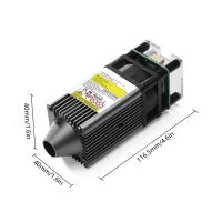 Engraving Module, 450nm Wavelength Laser Cutting Head with Protective Covers for CNC Equipments