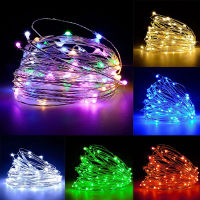 ITSCHEAPER【cod】Flashing lights 1M 5M 10M Copper Wire LED String lights Holiday lighting Fairy Garland For Christmas Tree Wedding Party Decoration ligh