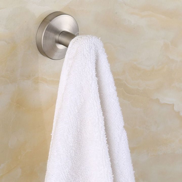 htrxb-กุญแจห้องน้ำเสื้อคลุมอาบน้ำรอบสแตนเลสแบบติดกาวห้องน้ำตะขอห้อยสิ่งของที่เก็บแบบแขวน