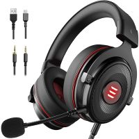 EKSA E900 Gaming Headset ,PC Headset with 7.1 Surround Noise Cancelling Mic, Gaming Headphones Compatible for PC, PS5, Xbox One