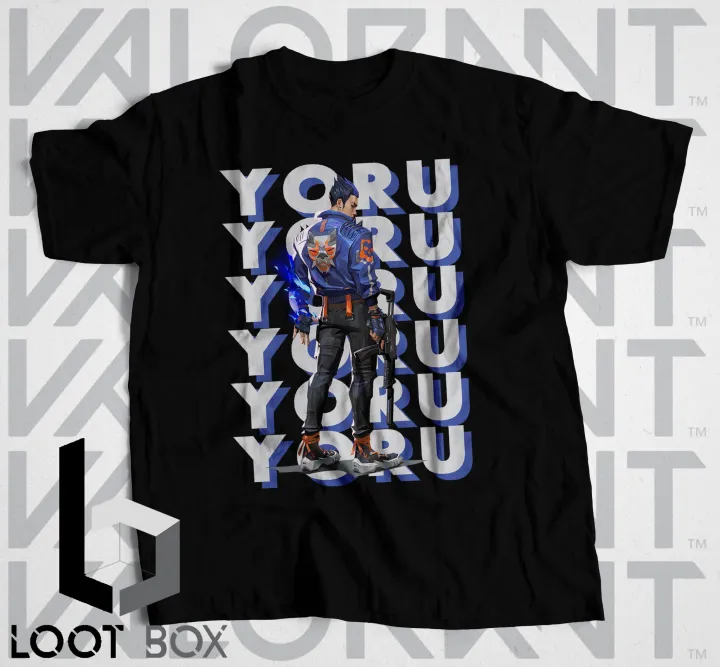 YORU - Valorant Shirt by Lootbox | Lazada PH